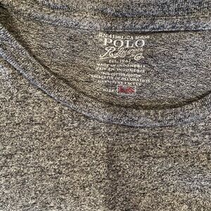 Polo by Ralph Lauren Gray Long Sleeve Tee